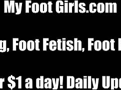 Ever wonder why Luna worships Cat and Nicole's feet so eagerly?