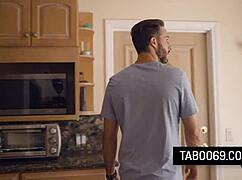 Pervy Stepson Ravages Stepmom Queenie Sateen and Bestie Vanessa Sky