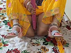 indian father-in-law seduces beautiful bahu wife on bed
