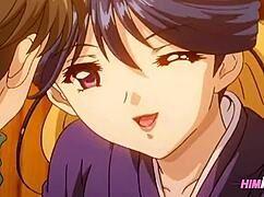 Anime babe begs: shove your cock deep in my virgin ass first time!