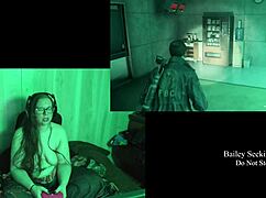 naked lake house playthrough uncovers brunette bbw's big natural tits part 4