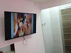 damn this blonde hits 12 orgasms bent over doggystyle with big black cock