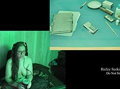 naked lake house playthrough uncovers brunette bbw's big natural tits part 4