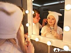 step dad fucks me hard with cock after breakup to cheer me up