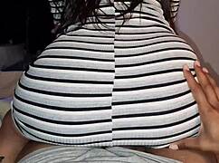 8 days accidentally fucking my little sister's boyfriend... bad idea leaving us alone