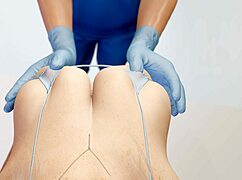 girl in microbikini teases sensitive nipples to orgasm