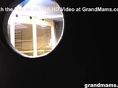 yo muscle man, these two grannies finger and suck you bent over in stockings?