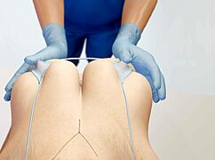 girl in microbikini teases sensitive nipples to orgasm