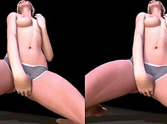 i'm like... watching this 3d立体オナニー and it's so hot ya know