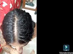 hot stepmom invites me to room for face cum fuck