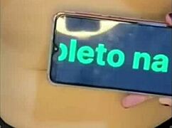 Big Ass Brazilian Tinder Date Bent Over for Anal Fingering