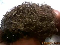 MICHELLE BROWN SUCKS HUGE COCK BEFORE EBONY PUSSY GETS DRILLED HARD!