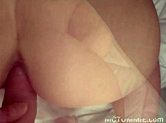 elita shaw the real amateur slips into sexy lingerie then fucks and sucks her guy in the bedroom