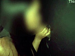 cuck films wife sucking cocks at swing house glory hole