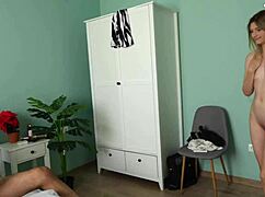 stepdad and friend sneak dirty fucks with cute stepdaughter behind stepmom