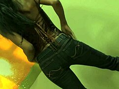 Black milf mom in heels gets down for some hot cougar action