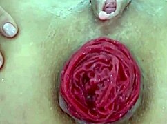 i love destroying my juicy milf asshole with extreme gaping close up assplay