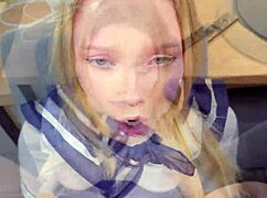 NNN PART 2: Thinking About Naughty Stepsis Leads to OOPS Cum on Her Big Ass!