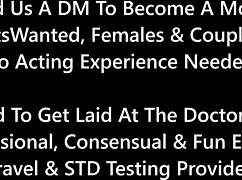 Dr Tampa Humiliates Jackie Banes' Shaved Latina Pussy in Latex 👮‍♀️🍑😈