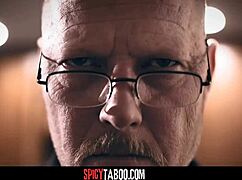 Stepdad, your stepdaughter and her girlfriend want your cock in our taboo threesome now?