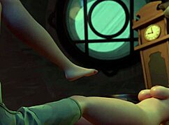 Blonde emma frost pegs squirrel girl ass in bedroom femdom punishment