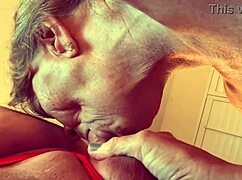 hey, ever wonder what granny velma dinkley does with that open bathrobe and a hard cock?