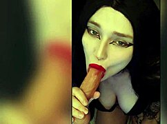 damn this beautiful cutie moans dirty while fucking herself with that huge dildo