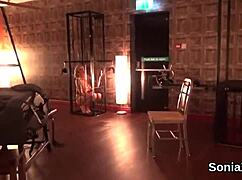 Unfaithful british milf lady sonia spreads huge boobs in wedding lingerie