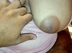 Indian stepmom gives son a relaxing hand relief session