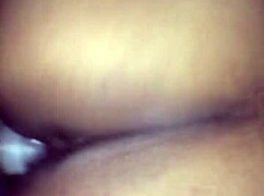 Stroking my thick ass coworker's dripping wet pussy at lunch