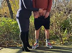 Obey stepmom now cum all over her pantyhose legs heels dirty