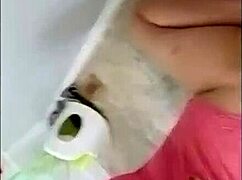 Native American slave rides cock to squirting creampie humiliation