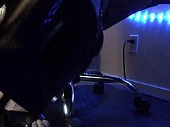 Watching high heels and pretty feet under desk voyeur?