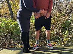 Obey stepmom now cum all over her pantyhose legs heels dirty