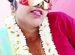 Indian bhabi gives best blowjob with telugu dirty talk to husband's father cumshot