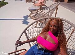 Ebony cougar boss Yum Thee gets doggystyle hammered by college student at Vegas resort