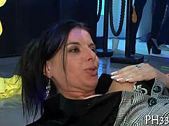 Sluts Compete in Wild Gangbang Fucking Massive Cocks for Cum Glory