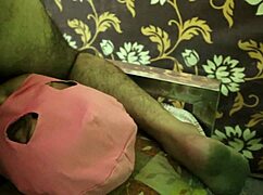 indian aunty moans during erotic ass oil massage then nephew fucks her hard