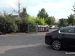 Ever wonder how tall Milf Melany Paris takes Michael Cheritto deep in warehouse?