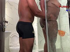 WIFE SCREAMS as HUSBAND'S BROTHER POUNDS HER WET PUSSY in BEDROOM