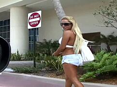 Eva cruz slams neighbor cock in gaping anal and deepthroat