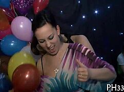 Sluts Compete in Wild Gangbang Fucking Massive Cocks for Cum Glory