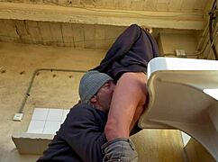 Hot Wife Licks Neighbor Pussy To Orgasms In Laundry!