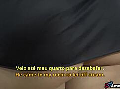 Why's mommy fighting with stepdad over her big clit needs?