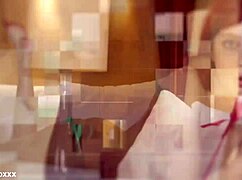 hot british nurse feels overwhelmed spitroasted by horny patients