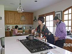 our open stepfamily shares bodies freely riding daddy no shame