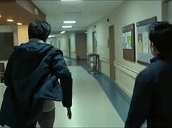 ever wonder how kim seo young the sexy korean actress gets investigated doggystyle by police in a butcher shop?