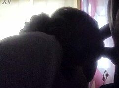 Next door black slut deepthroats and swallows my cum like a good whore 😈💦