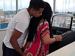 what if your horny mother-in-law surprises you in the laundry for the best blowjob ever?