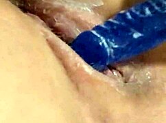 Watch my dildo drip with hot cum